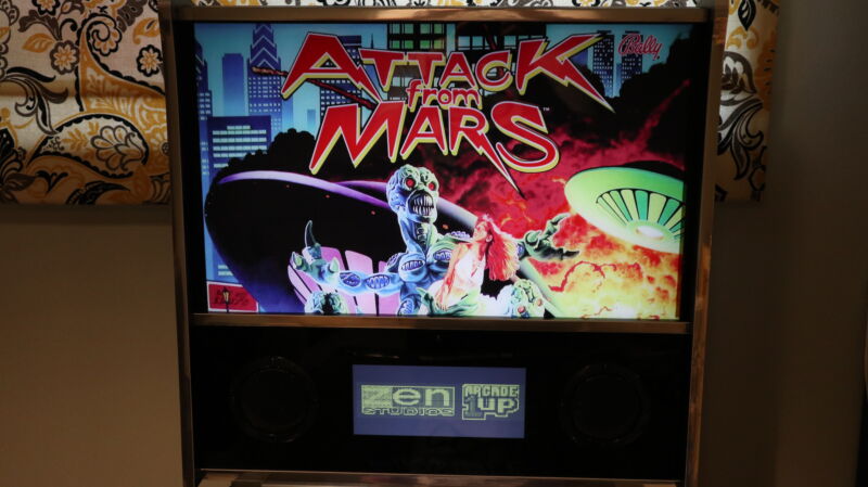 Arcade1Up Attack from Mars Home Pinball