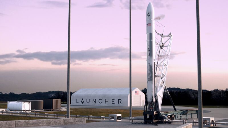 Launcher is targeting 2024 for the launch of its Launcher Light vehicle, shown here in a rendering.