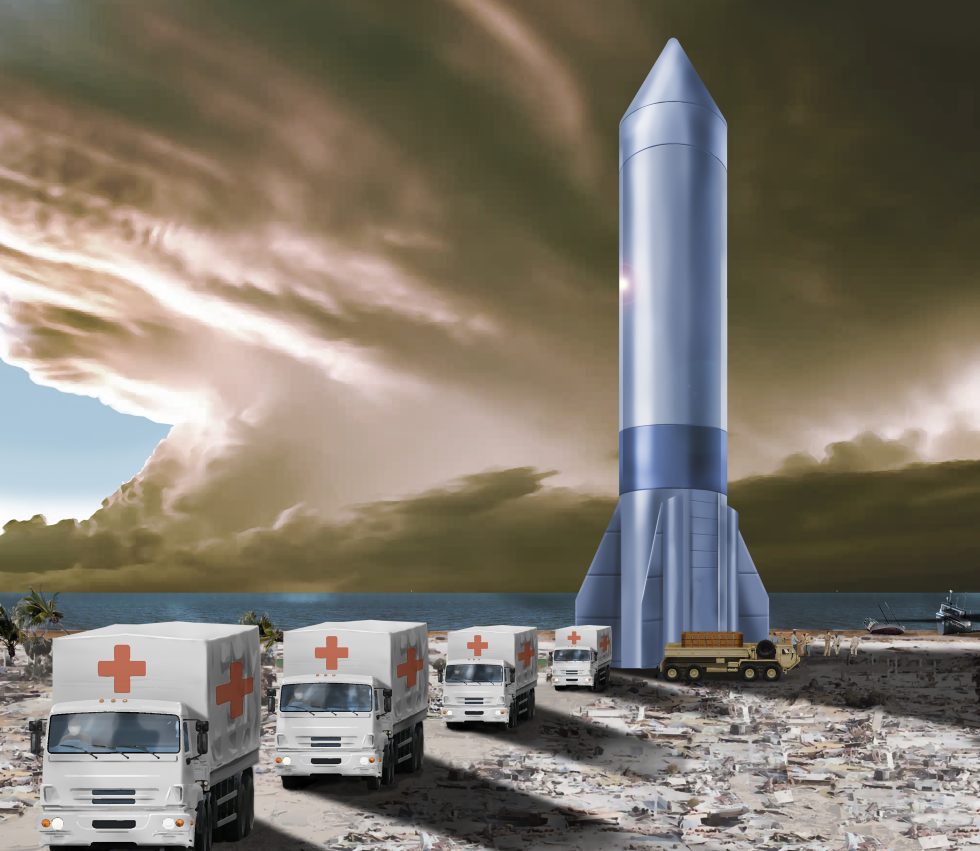 Concept Design For Air Force Rocket Cargo Program.