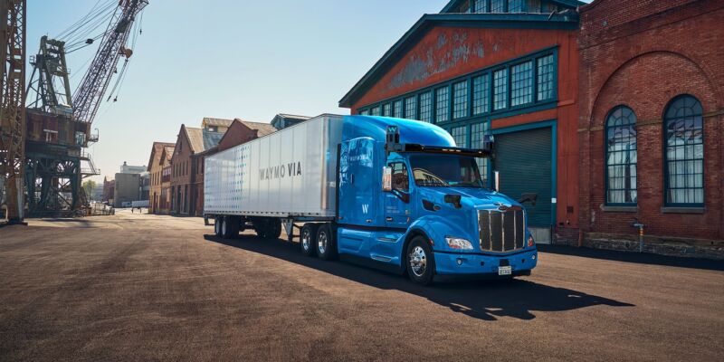 Will Waymo's autonomous truck honk its horn for little kids on the freeway?