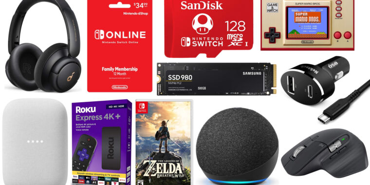 Nintendo Switch deals: Free 128GB microSD card with Switch Online purchase
