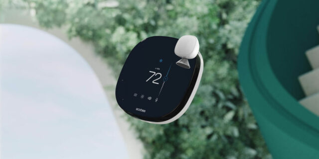 Ecobee's SmartThermostat with Voice Control.