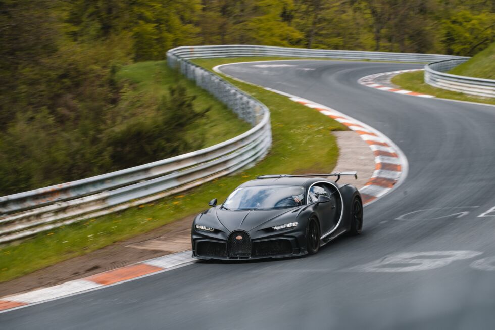 Bugatti did plenty of development work on the Chiron Pur Sport at the Nürburgring.