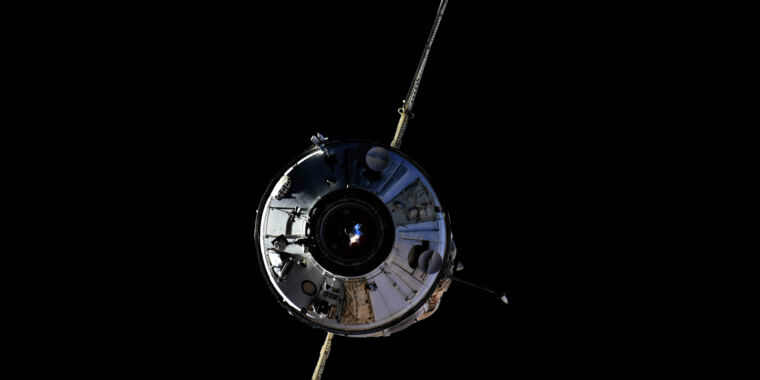 Russian module suddenly fires thrusters after docking with space station