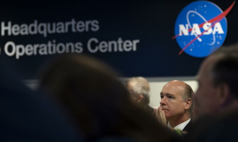 Rep. Robert Aderholt, R-Ala., is seen at NASA headquarters in 2019.