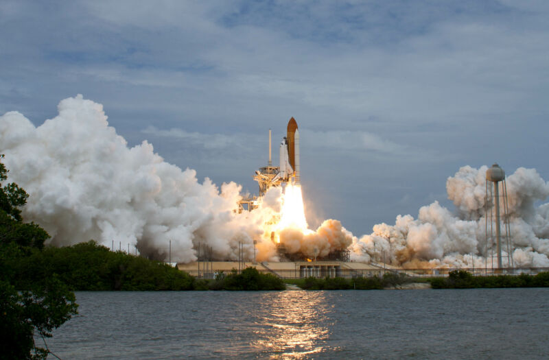 Space shuttle <em>Atlantis</em> launched on Friday, July 8, 2011, at NASA's Kennedy Space Center. This was the final launch of the space shuttle program.