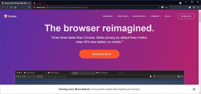 Fake Brave Site