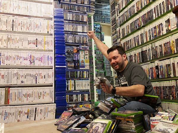 Antonio Monteiro's world record 20,139 games collection is an example of the "old school" completion mentality.