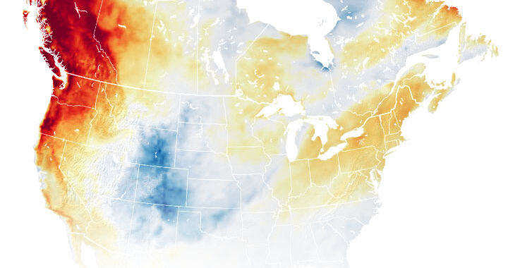 The last week of June saw shocking temperatures in Oregon, Washington state, and British Columbia. Differentiating a forecast in Canada from a forecas