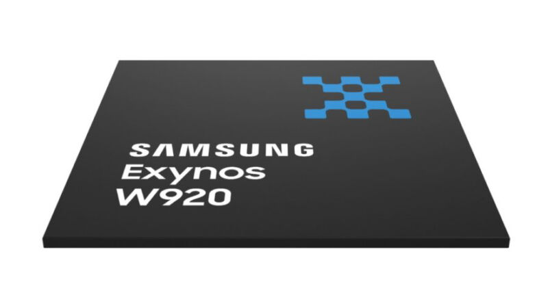 Exynos W920 de 5 nm de Samsung. 