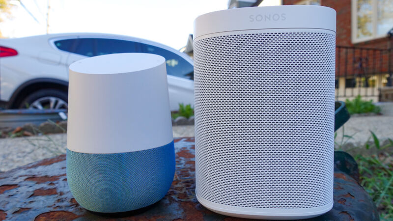 Sonos and best sale google home