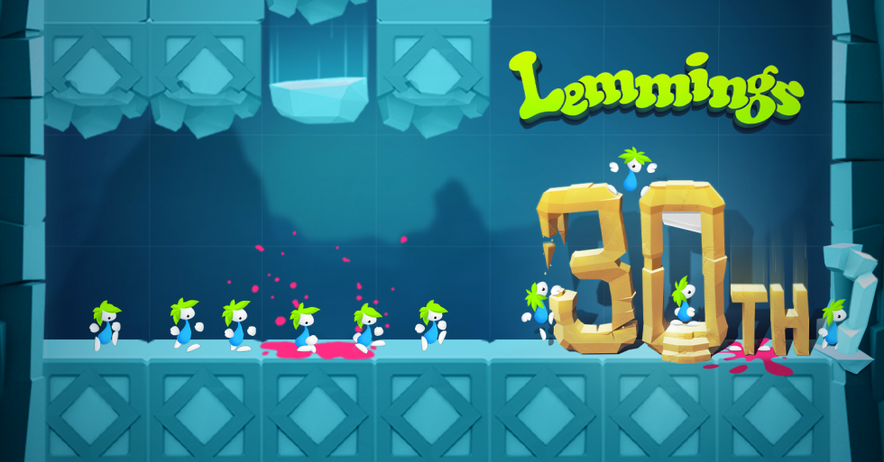 Lemmings 30Th Anniversary Banner