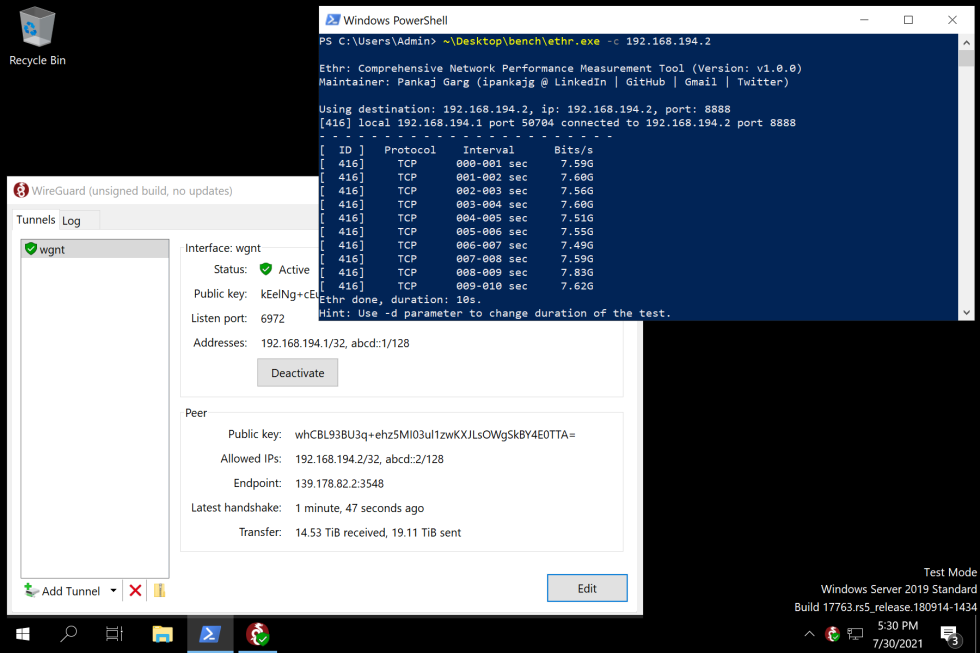 New WireGuardNT shatters throughput ceilings on Windows - Ars Technica