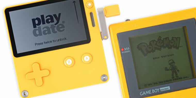„iFixit“ sako, kad „Playdate“ yra stebėtinai išgelbėtas „Game Boy“