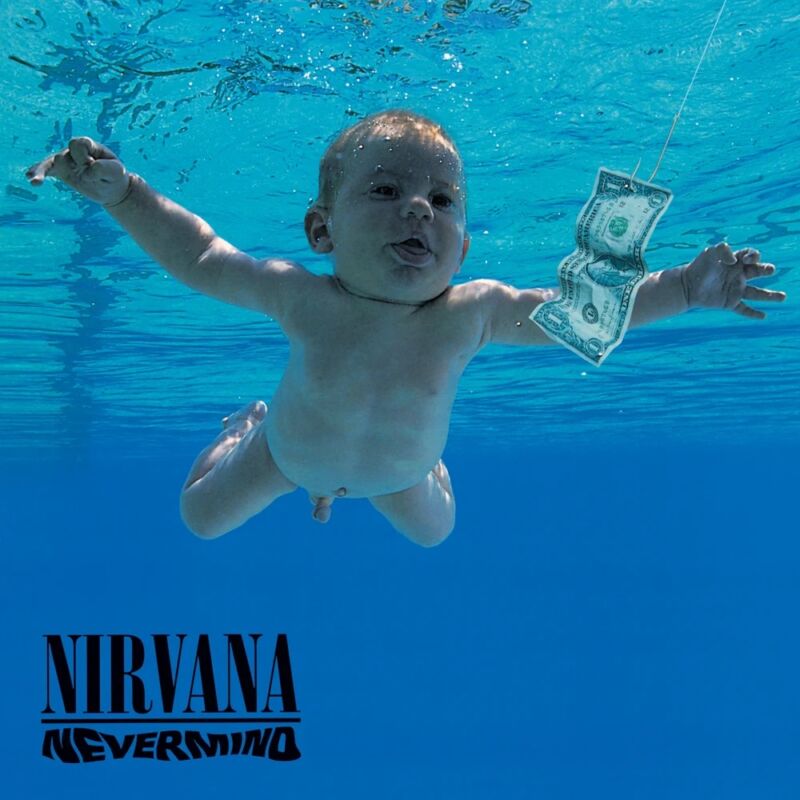 &Lt;Em&Gt;Nevermind&Lt;/Em&Gt; De Nirvana, Pochette De L’album.