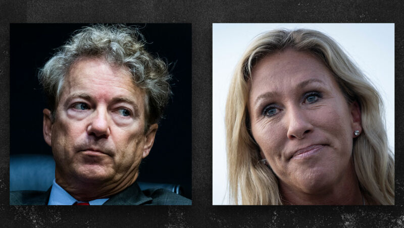 Rand Paul, Marjorie Taylor Greene suspended from social media for COVID disinfo