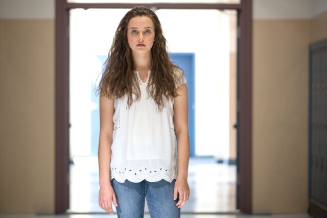 Katherine Langford starred as Hannah Baker, a teen who commits suicide, in the first two seasons of <em>13 Reasons Why</em>.