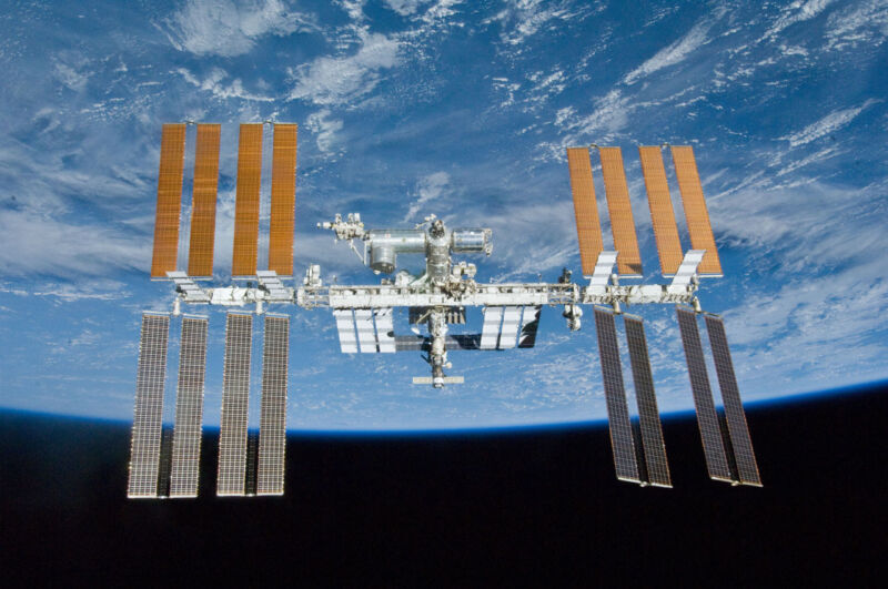 Image of the International Space Station.