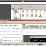Here we see SerenityOS's Windows Explorer-esque file manager and its text editor—which manages to keep looking like Notepad despite Markdown support and two-frame design.