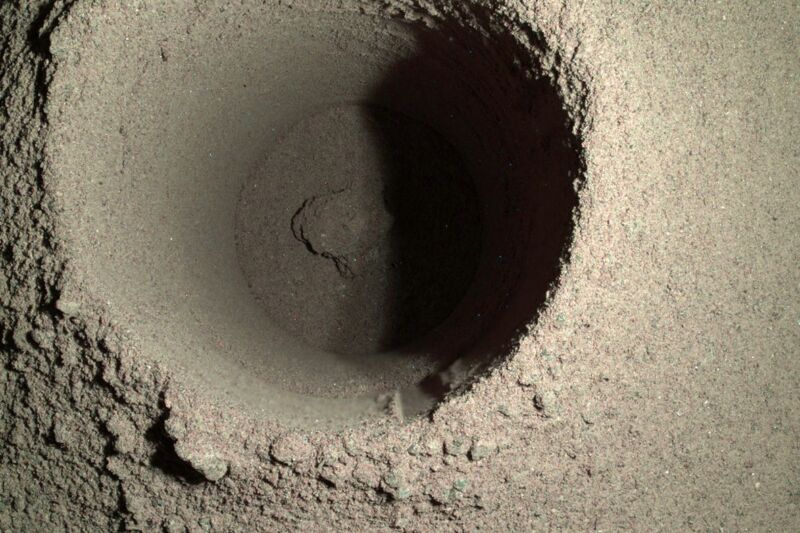 Por que la primera prueba de perforación en Marte de Perseverance resultó vacía
