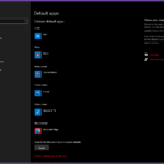 Windows 10's Default Apps settings screen lets you change the default apps for a handful of common tasks, like browsing, checking email, or playing video.