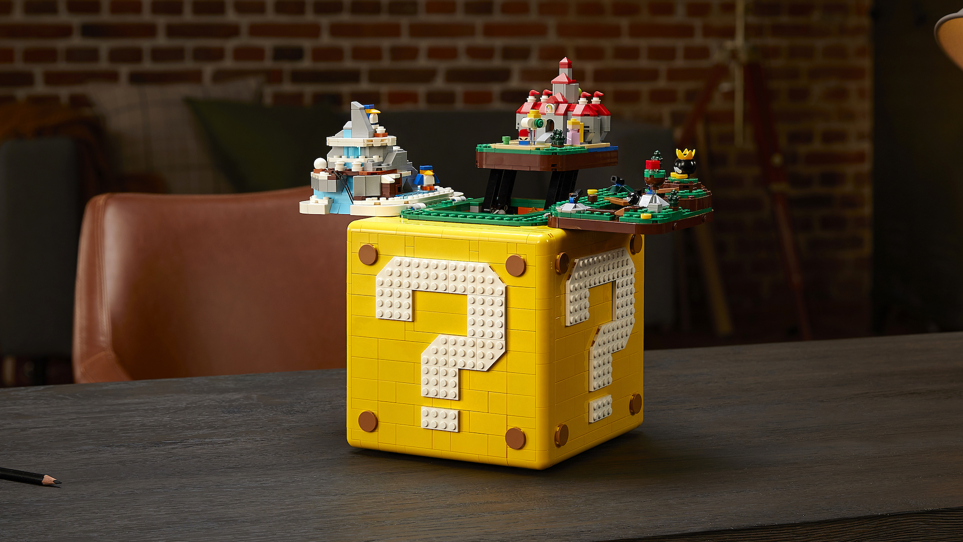 2,064-piece Lego set recreates Super Mario 64 in miniature for