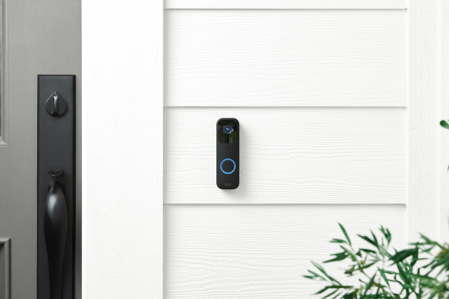 The Blink Doorbell camera.