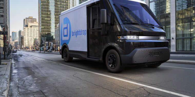 GM’s BrightDrop starts production of its EV600 electric delivery van