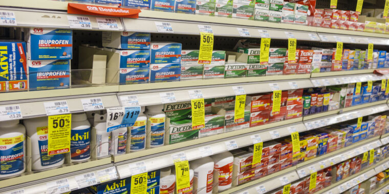 Walmart, CVS face trial for putting sham homeopathic products next to real meds