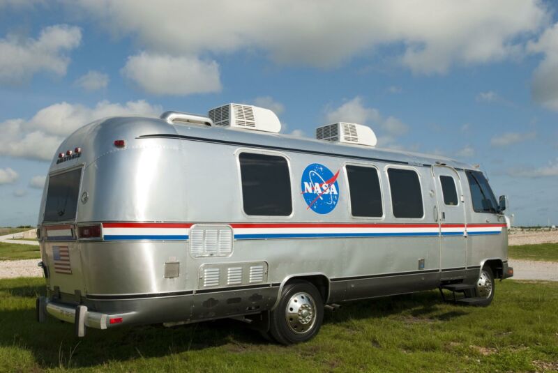 NASA first used the 1984 model Airstream in 1984 for spacecraft missions.