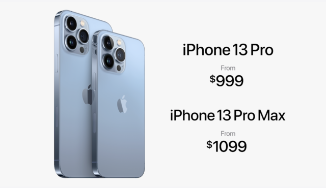 Apple announces iPhone 13 in 4 flavors: mini, regular, Pro, and