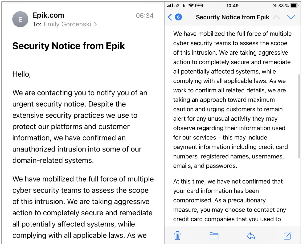Epik Data Breach Impacts Million Users Including Non Customers
