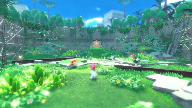 Screenshots from upcoming video game.