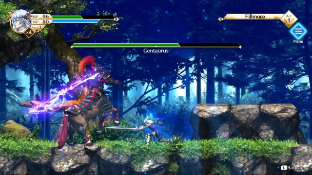 Screenshots from a promotional event by a video game company.