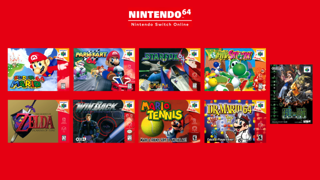 Nintendo Switch Online datamine points to at least 38 N64 games