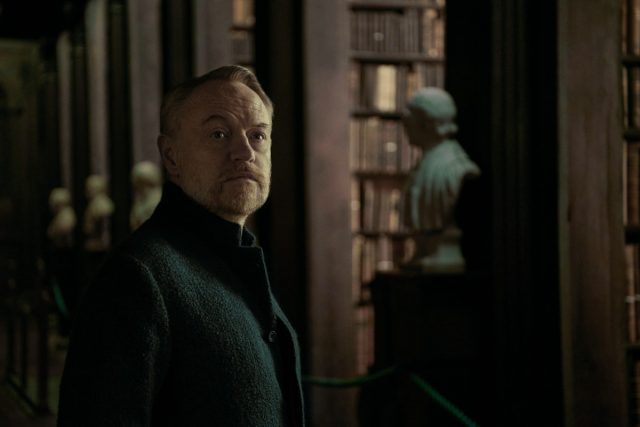 Jared Harris stars as visionary mathematician Hari Seldon.