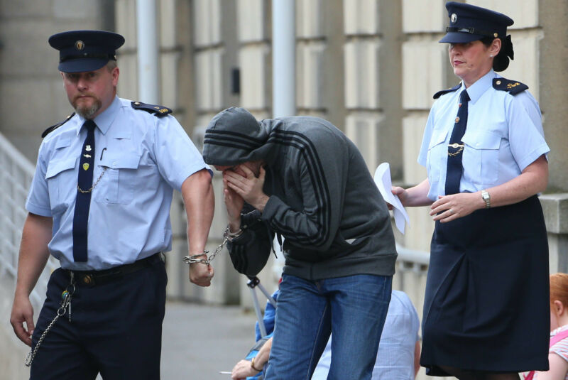 Eric Eoin Marques led away from the High Court in Dublin in August 2013 after US authorities formally requested his extradition.