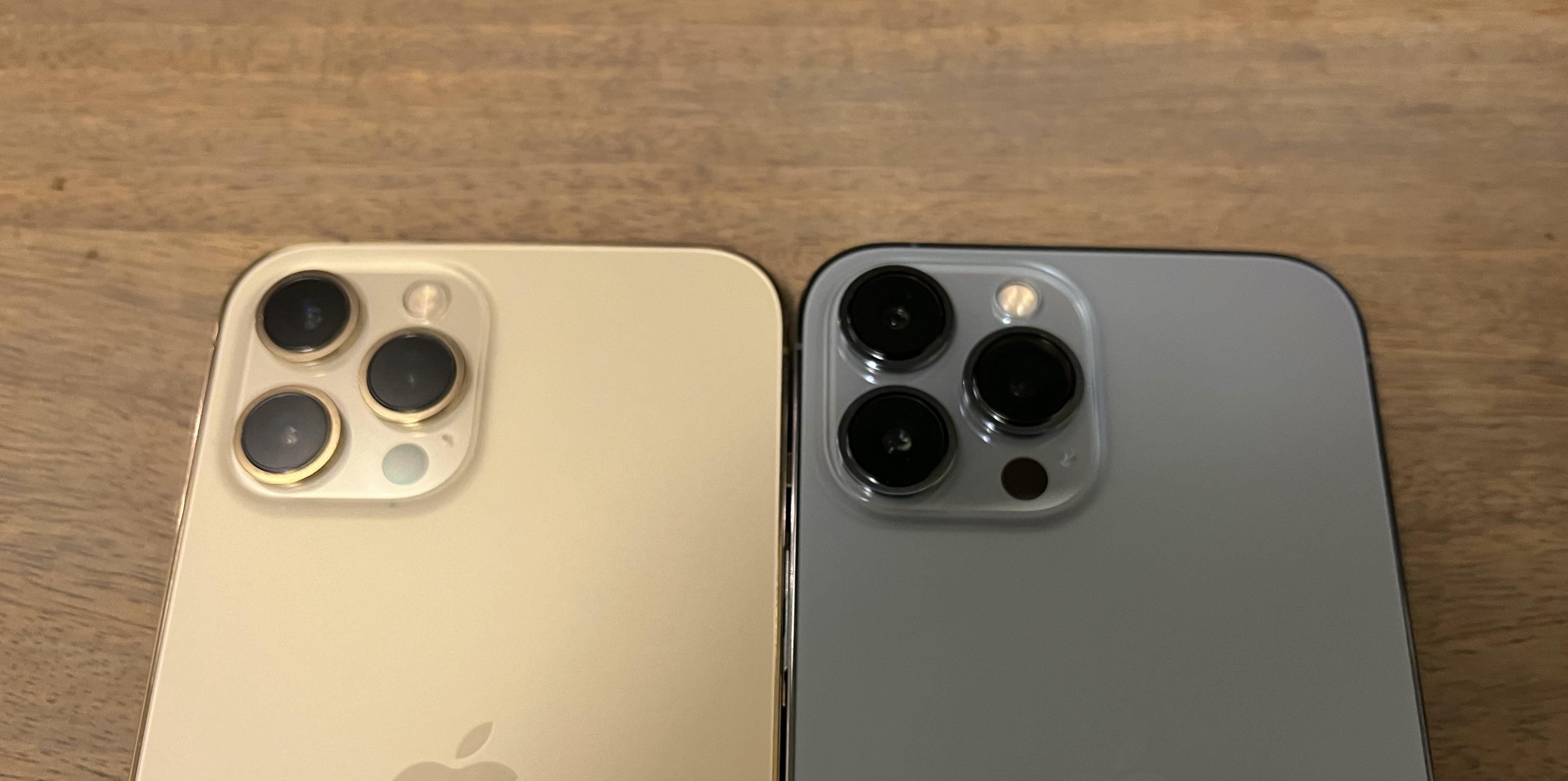 iphone 12 pro colors vs iphone 13 pro colors
