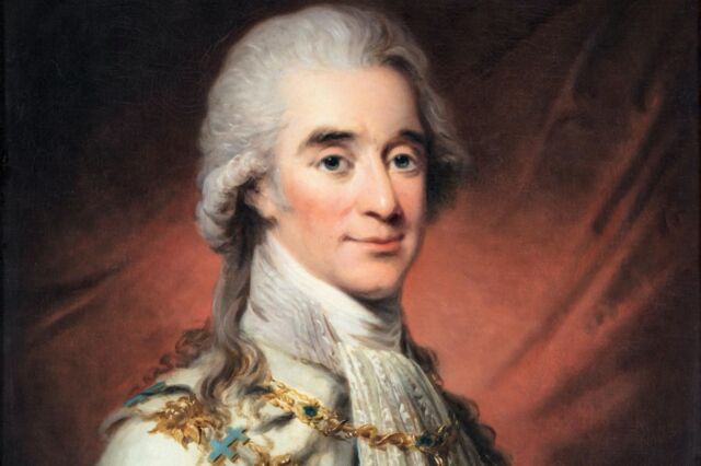 Technology Portrait of Count Axel von Fersen, close friend and confidant of the French queen, and possibly her lover.
