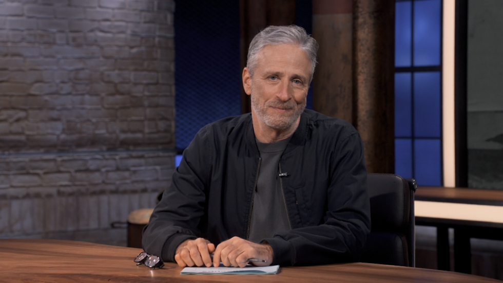 Jon Stewart jokes in the first episode about 