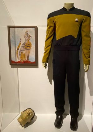 Uniform worn by Brent Spiner as Data on Star Trek: The Next Generation/.