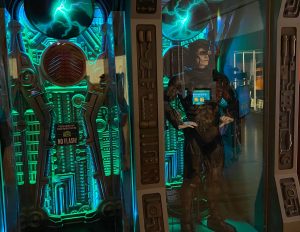You will be assimilated by this interactive installation.