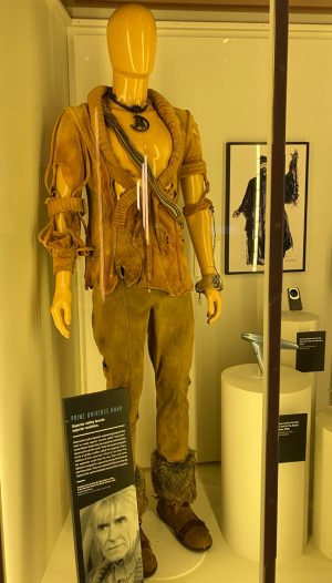 Costume worn by Ricardo Montalban as Prime Universe Khan in the 1982 film, Star Trek: the Wrath of Khan