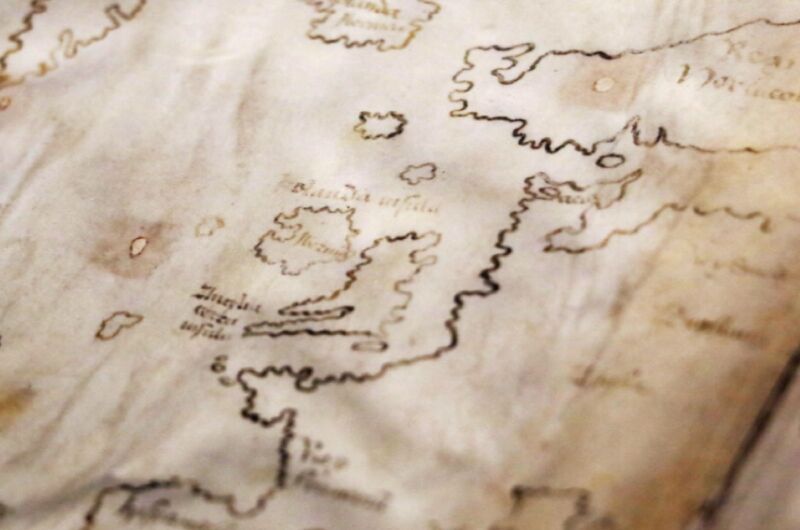 The Vinland Map Purports To Be A 15Th-Century Map With A Pre-Columbian Depiction Of The North American Coast. A New Analysis Has Confirmed That The Map Is, In Fact, A Modern-Day Forgery.