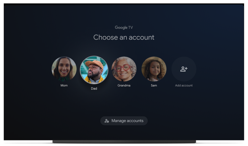 Google TV features finally make sense with new multi-user support