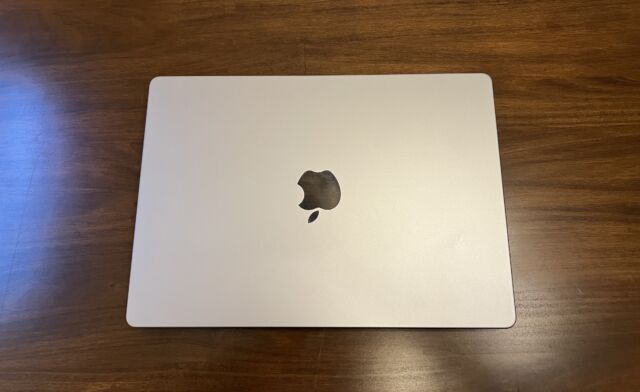 Il MacBook Pro da 14 pollici del 2021.