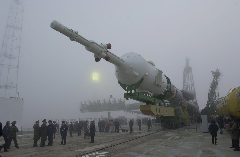 The Russian Soyuz TM-31 mission launched the first crew to the ISS in October 2000.