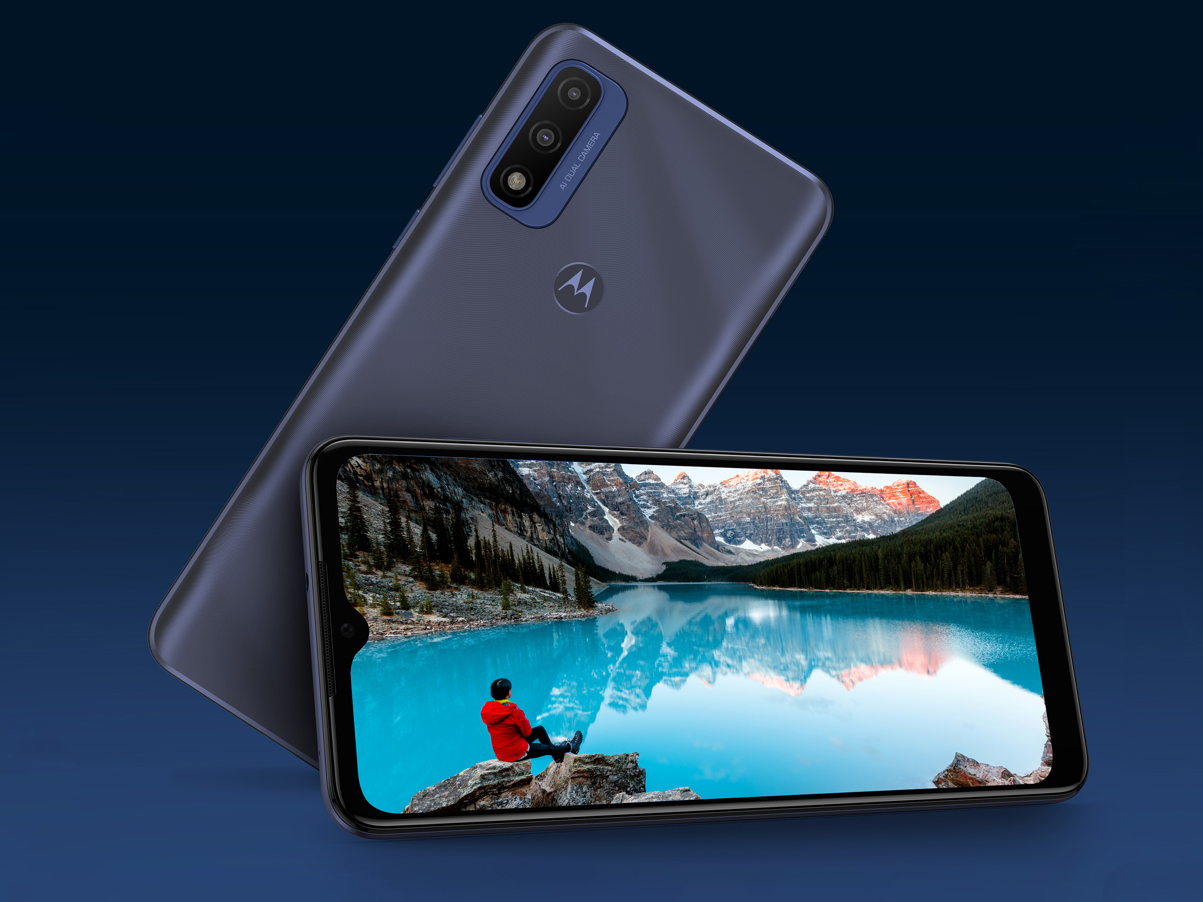 Consumer Cellular, Motorola Moto G Play 2023, 32GB, Navy Blue - Smartphone  