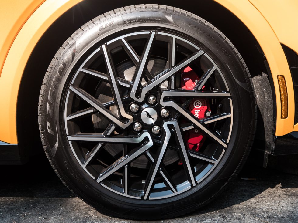 Better tires transform the Mach-E GT Performance Edition.