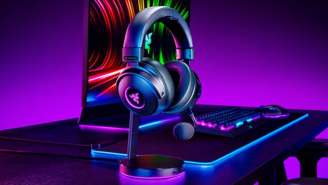 Razer Kraken V3 Pro inalámbrico.